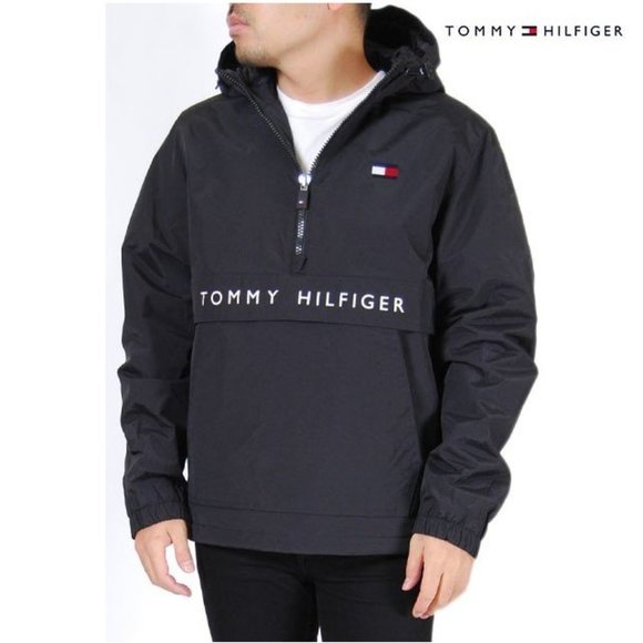 Tommy Hilfiger Other - Size L Tommy Hilfiger Men's Insulated Hoodie Anorak Nylon Winbreaker Jacket